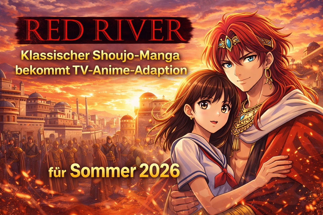 Red River – Klassischer Shoujo-Manga erhält TV-Anime-Adaption für Sommer 2026