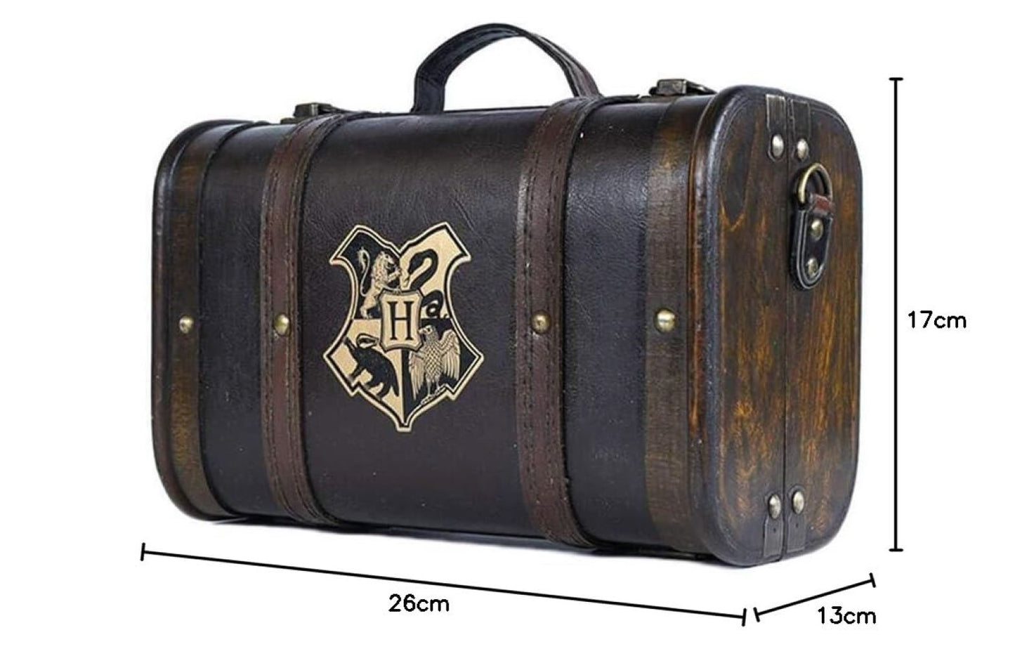 Harry Potter Premium Trunk Gift Set „Trouble Finds Me“ – Hogwarts Fan- & Geschenkset mit Metallflasche & Schreibwaren