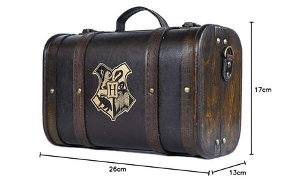 Harry Potter Premium Trunk Gift Set „Trouble Finds Me“ – Hogwarts Fan- & Geschenkset mit Metallflasche & Schreibwaren