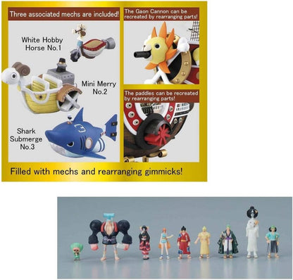 ONE PIECE Thousand Sunny „Land of Wano Kuni Ver.“ – Bandai Model Kit 30 cm