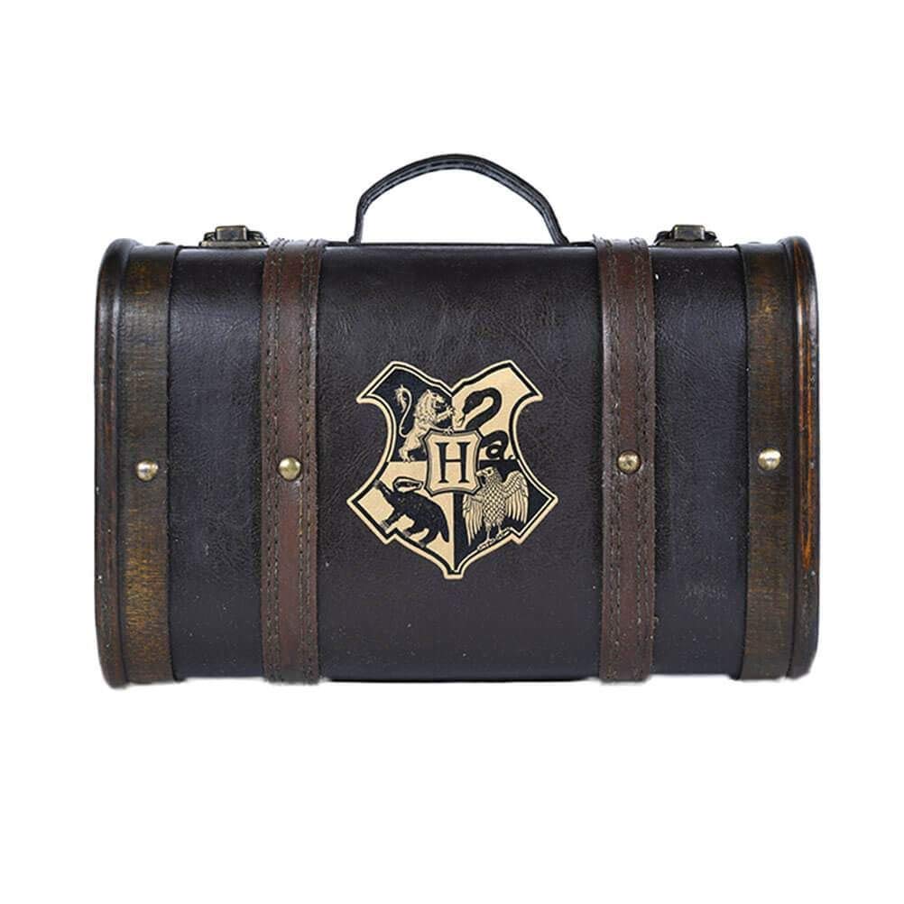 Harry Potter Premium Trunk Gift Set „Trouble Finds Me“ – Hogwarts Fan- & Geschenkset mit Metallflasche & Schreibwaren
