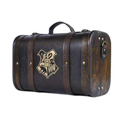 Harry Potter Premium Trunk Gift Set „Trouble Finds Me“ – Hogwarts Fan- & Geschenkset mit Metallflasche & Schreibwaren