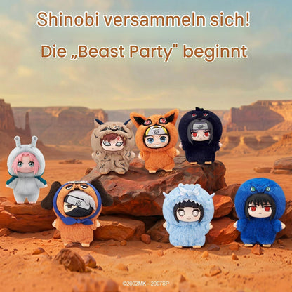 NARUTO SHIPPUDEN – Cute Beast Party Series Vinyl Plush Blind Box – 1 zufällige Figur