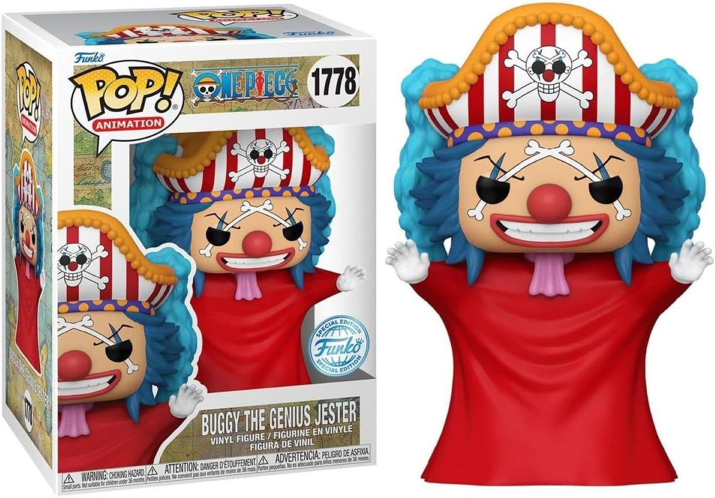 Funko POP! One Piece - Buggy The Clown (1778)