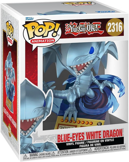 Funko POP! Yu-Gi-Oh! - Blue Eyes White Dragon (Card) (2316)