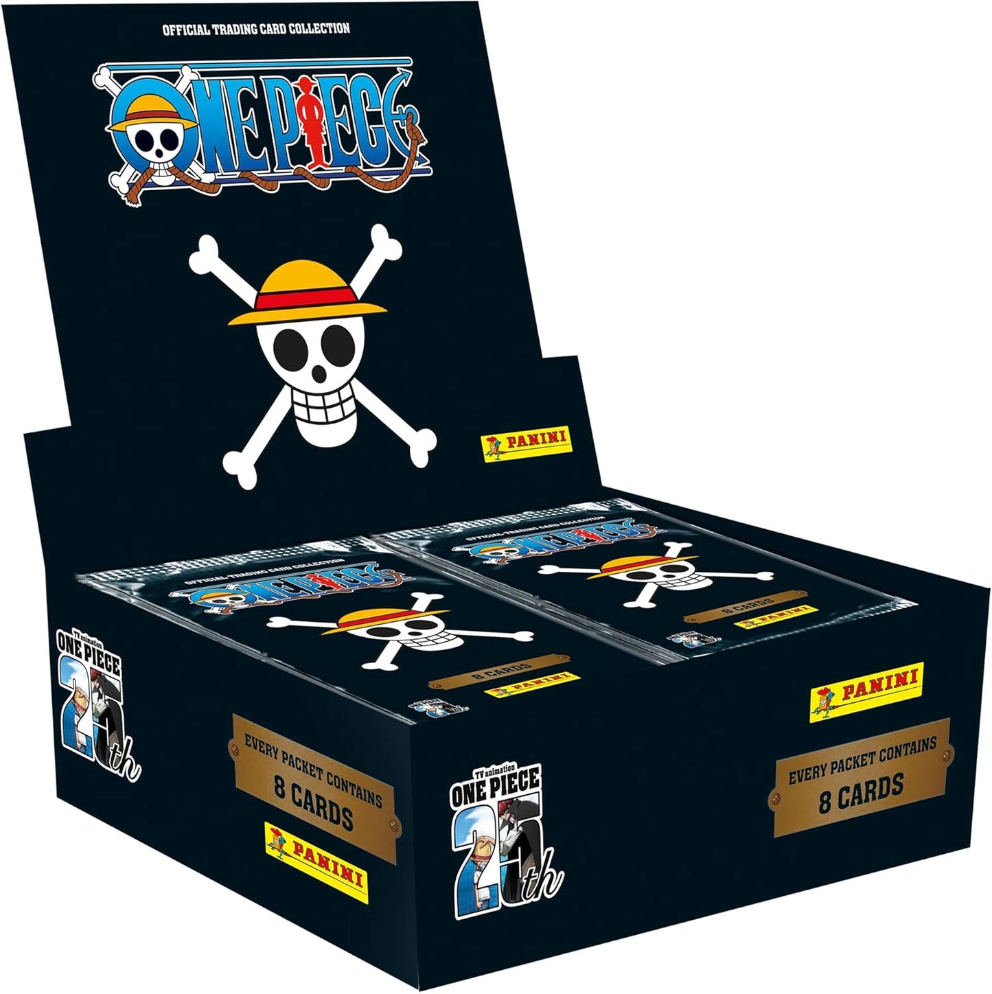 Panini - One Piece Trading Cards 25th Anniversary Flow Packs Display (18)