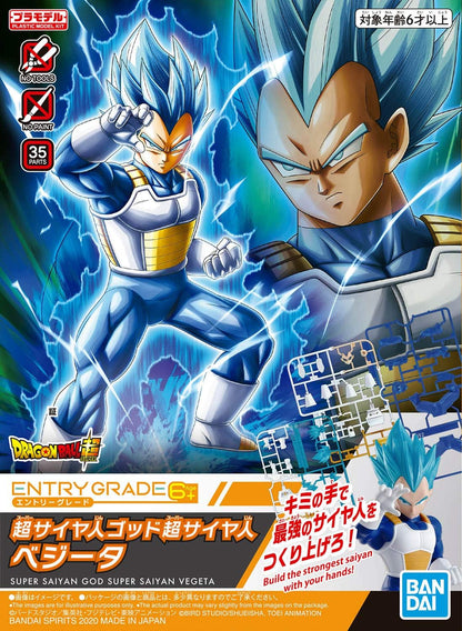 Dragon Ball – Entry Grade SUPER Saiyan God Super Saiyan Vegeta / Modelbausatz