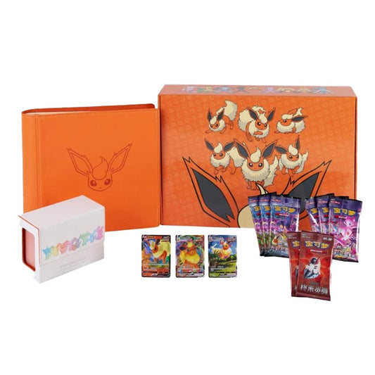 Pokémon TCG –  Flamara/ Flareon Gift Box - Premium Kollektion (CHI)