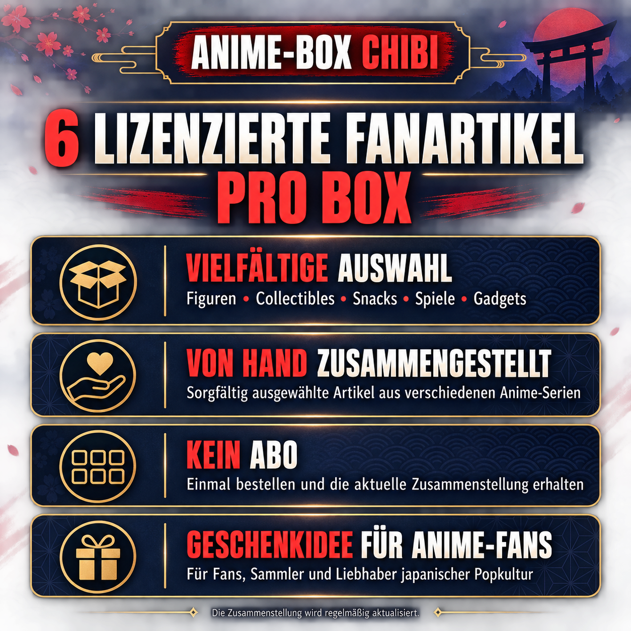 [Merch-Box] Anime Box / Die Box für Anime-Liebhaber