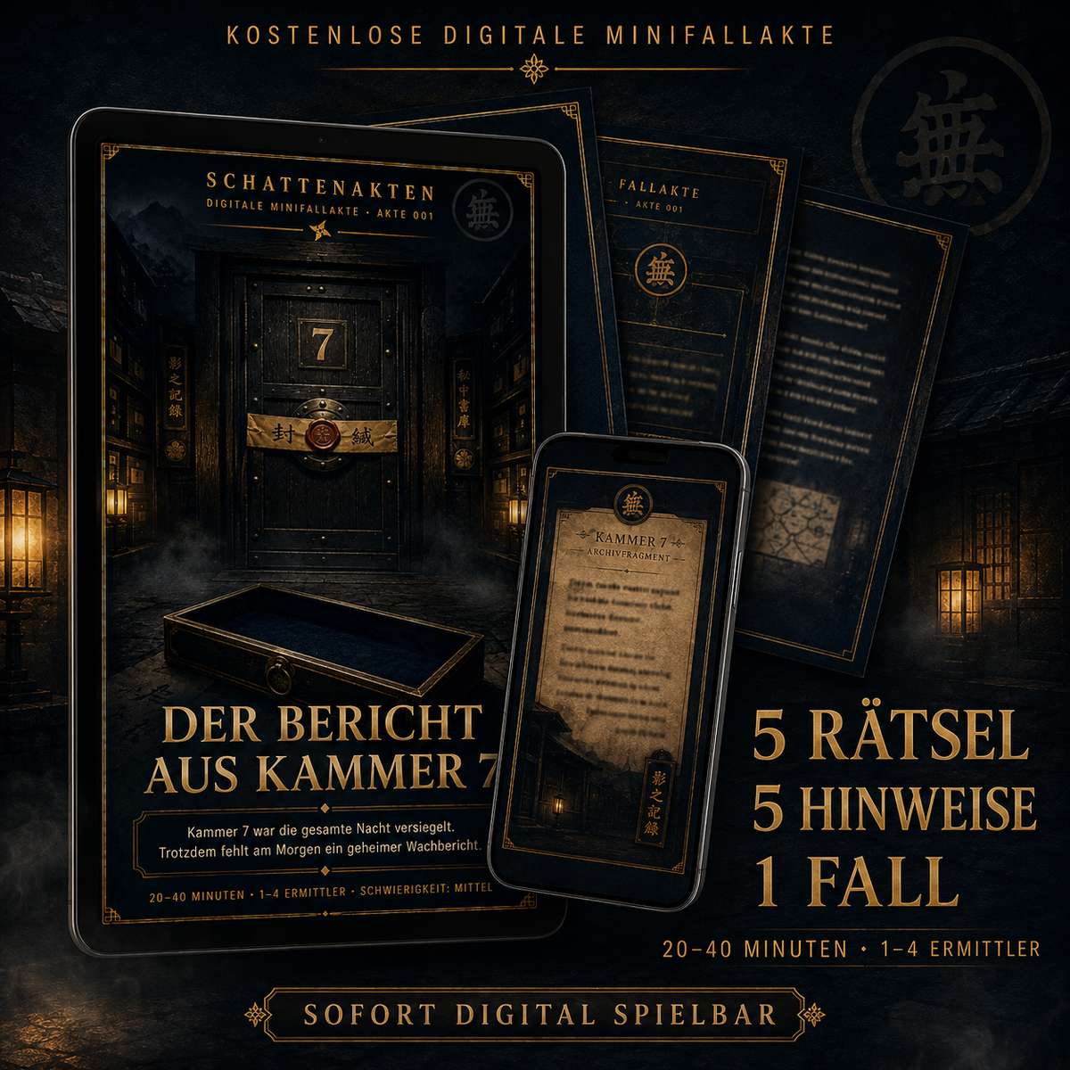 Schattenakten – Digitale Minifallakte 001