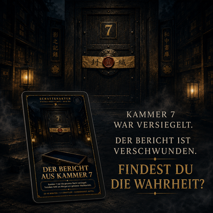 Schattenakten – Digitale Minifallakte 001