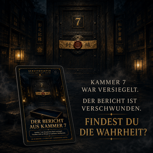 Schattenakten – Digitale Minifallakte 001