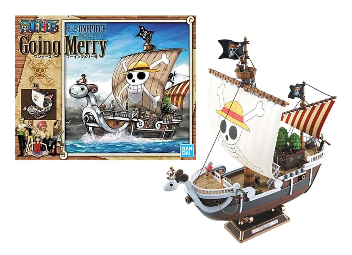 One Piece - Going Merry / 30cm Modelbausatz von BANDAI