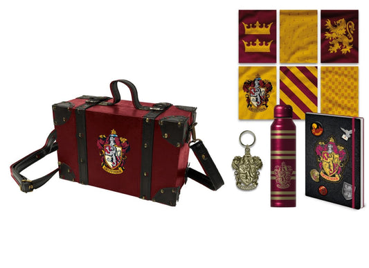 Harry Potter Gryffindor Premium Gift Set „Colourful Crest“ – Fan- & Geschenkset mit Trinkflasche & Schreibwaren
