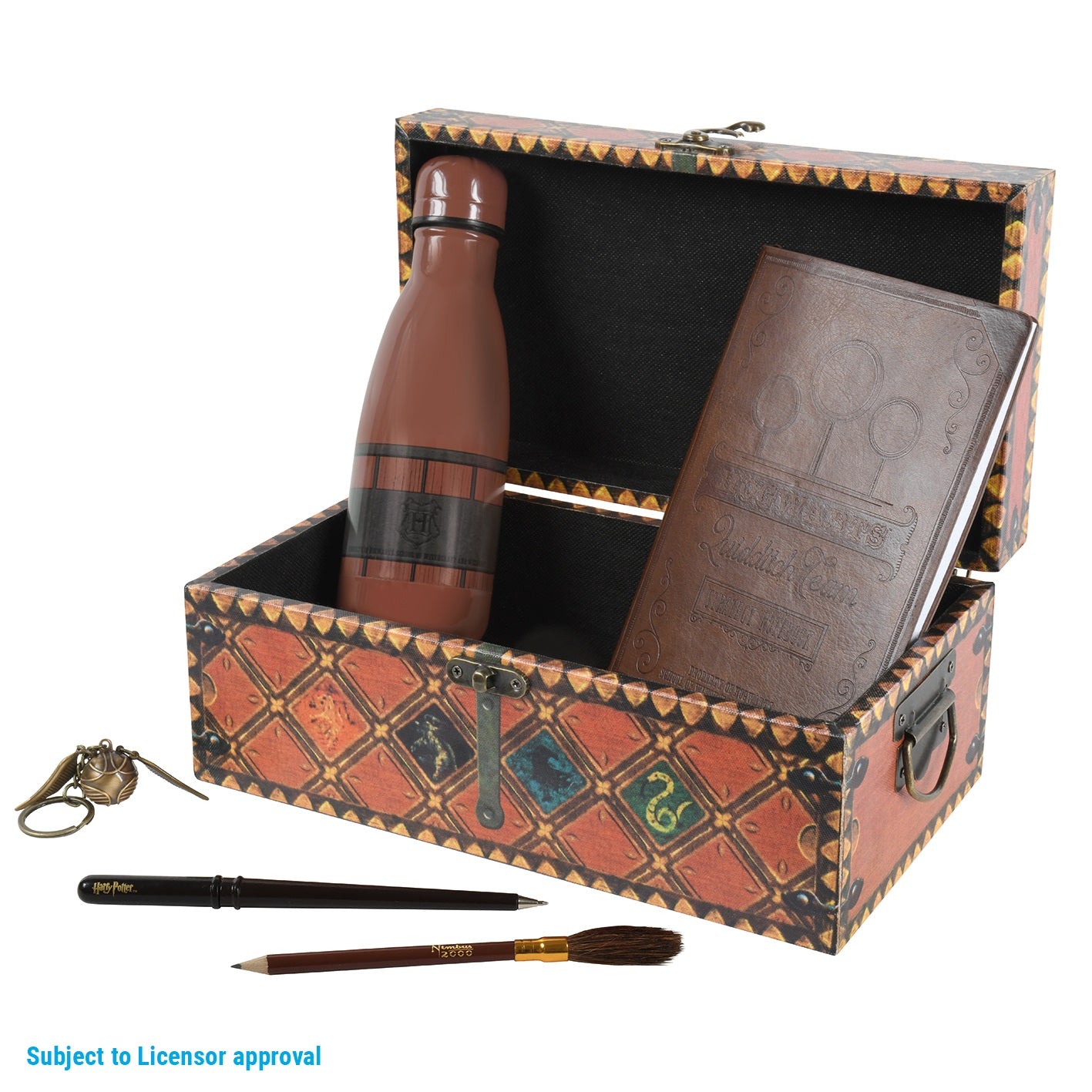 Harry Potter Premium Geschenkset im Koffer – Fan- & Geschenkset mit Metallflasche, Notizbuch & Schreibwaren