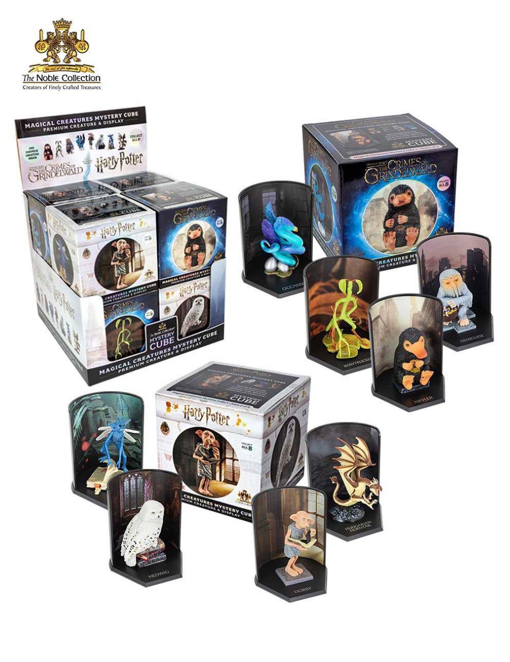 Harry Potter / Phantastische Tierwesen - Magical Creatures Mystery Cube Statuen / Display