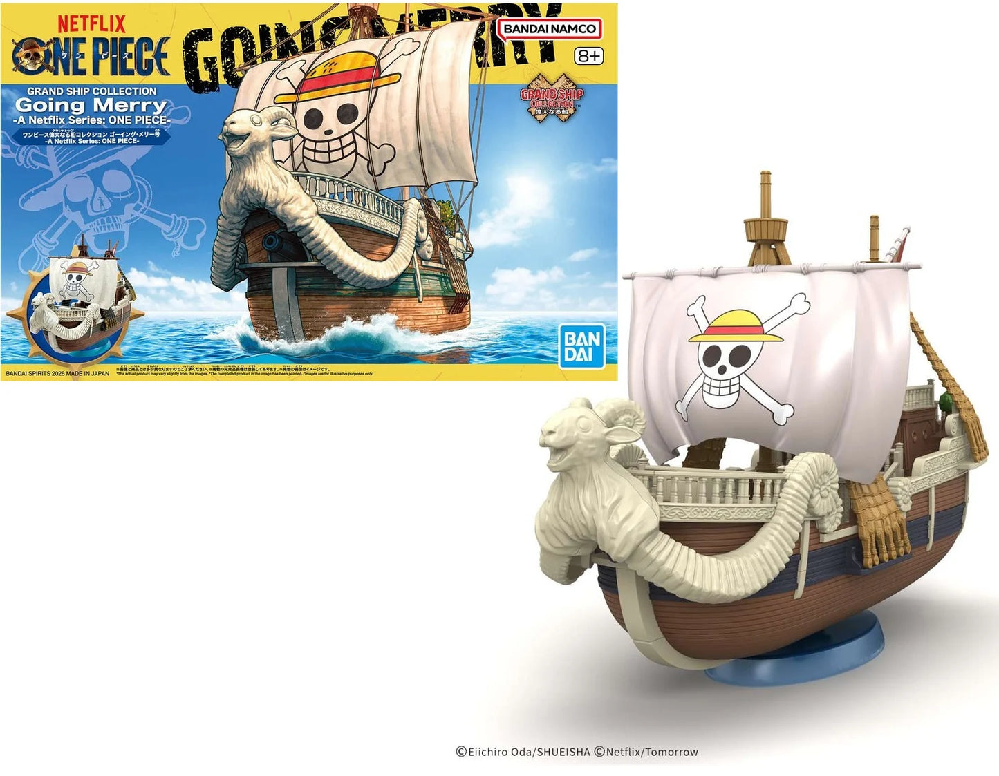 One Piece - Going Merry Netflix Edition / Grand Ship Collection von BANDAI