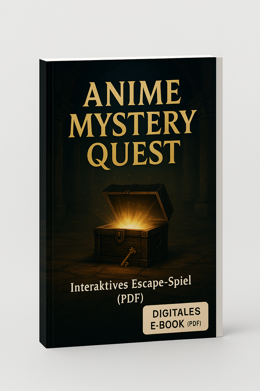 Anime Mystery Quest – Interaktives Escape-Spiel (Gratis E-Book / PDF Download)