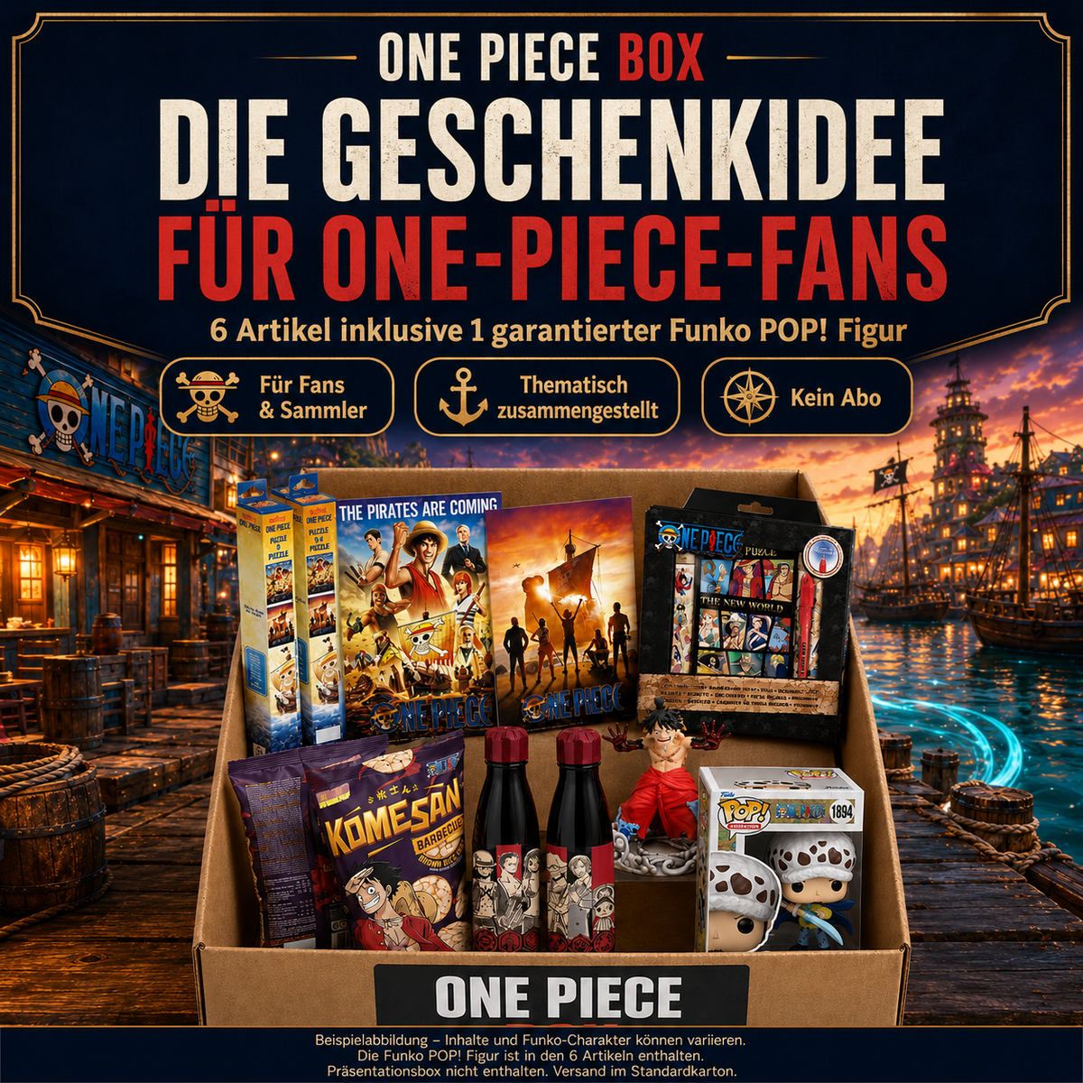 [Anime-Box] One Piece Box / Die Box für One Piece Anime-Liebhaber