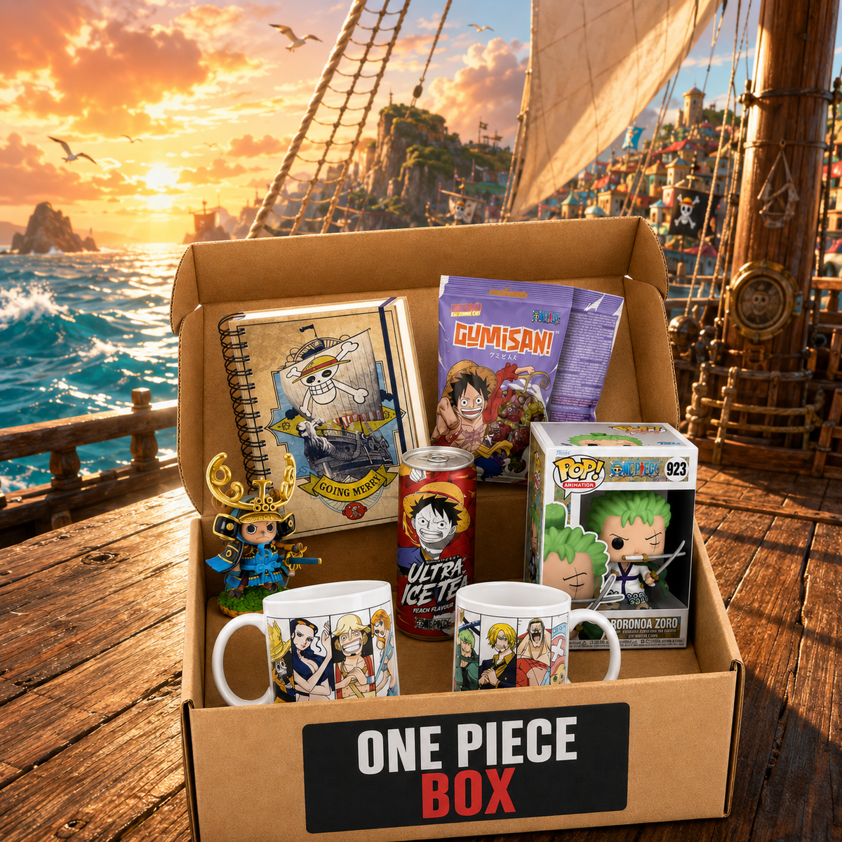 [Anime-Box] One Piece Box / Die Box für One Piece Anime-Liebhaber