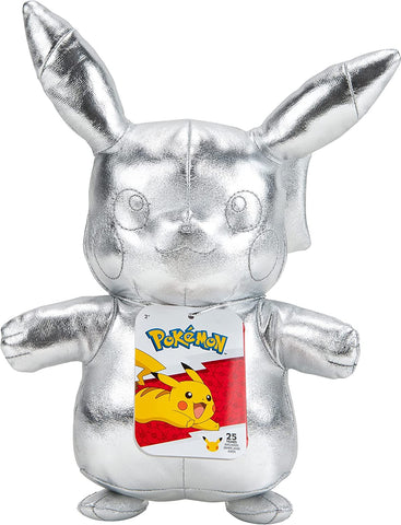 Pokémon - Plüsch "Pikachu" / 25 Jahre Silbernes Jubiläum - 20cm