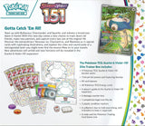 Pokémon TCG - "Scarlet & Violet - 151" Elite Top Trainer Box (ENG)