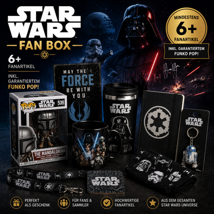 Star Wars Fan Box – Deine Reise in eine weit, weit entfernte Galaxis!