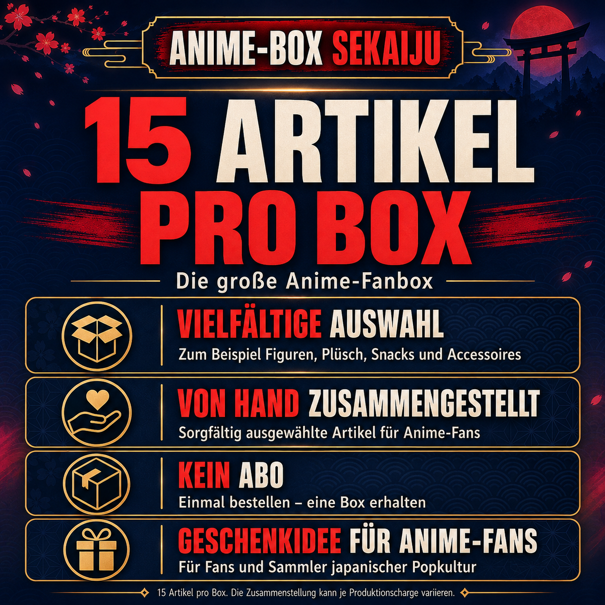 [Merch-Box] Anime Box / Die Box für Anime-Liebhaber