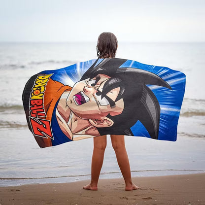 Dragon Ball - Son Goku Badetuch 70×140 cm – Stylisches Anime Handtuch