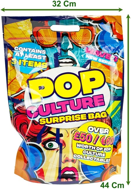 Funko POP! Culture Fan Bundle XL – 3+ Sammlerartikel Set – Figuren, Zubehör & Collectibles – Popkultur Geschenkset