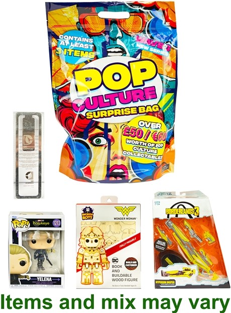 Funko POP! Culture Fan Bundle XL – 3+ Sammlerartikel Set – Figuren, Zubehör & Collectibles – Popkultur Geschenkset