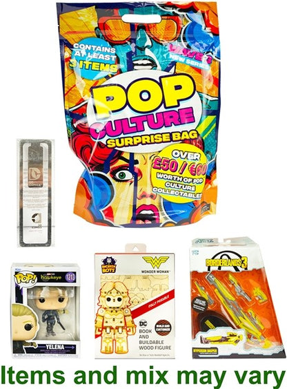 Funko POP! Culture Fan Bundle XL – 3+ Sammlerartikel Set – Figuren, Zubehör & Collectibles – Popkultur Geschenkset
