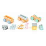 Holzzug "Pastell"