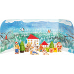 Adventskalender Winterwald / Holzspielzeug Kalender