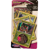 Pokémon TCG - 3er Blister / "SWSH8 - Fusion Strike" Blister mit 3 Karten (ENG) - Grün