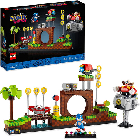 LEGO 21331 - LEGO IDEAS - Sonic The Hedgehog – Green Hill Zone Set mit Dr. Eggmann