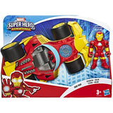 Marvel - Super Hero Adventures - Iron Man inkl. Speedster Fahrzeug