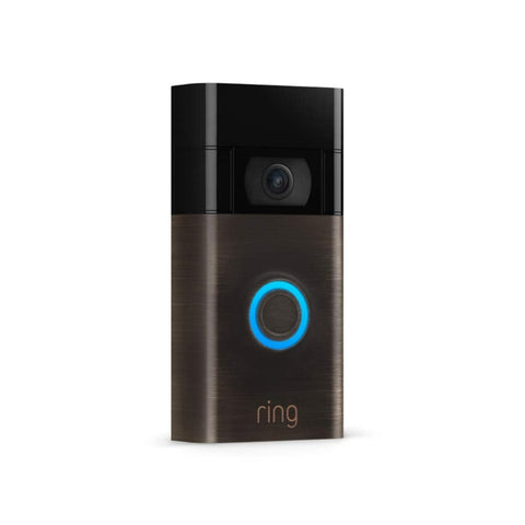 Ring Video Doorbell "Bronze" von Amazon - Video-Funkklingel für die Haustür
