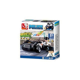 SLUBAN Mini-Bauset Streifenwagen (88 Teile)