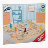Schlangen und Leitern-Spiel XXL