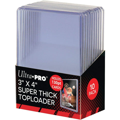 Ultra Pro Toploader 3"x4" Super Thick - 135pt / 10 Stk.
