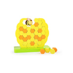 Wackelturm Bienenstock (Kinderspiel)