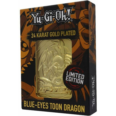Yu-Gi-Oh! [Limited Edition] - 24K Gold / Blue Eyes Toon Dragon